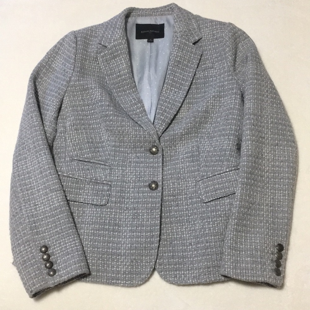 Blue gray jacket